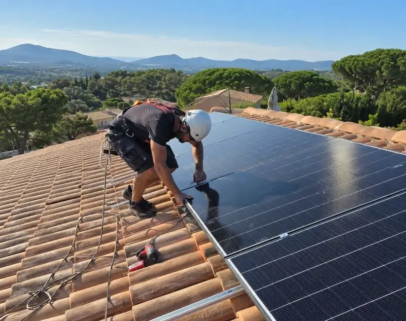 Installateur panneaux solaires Jonquières — pose photovoltaïque sur toiture