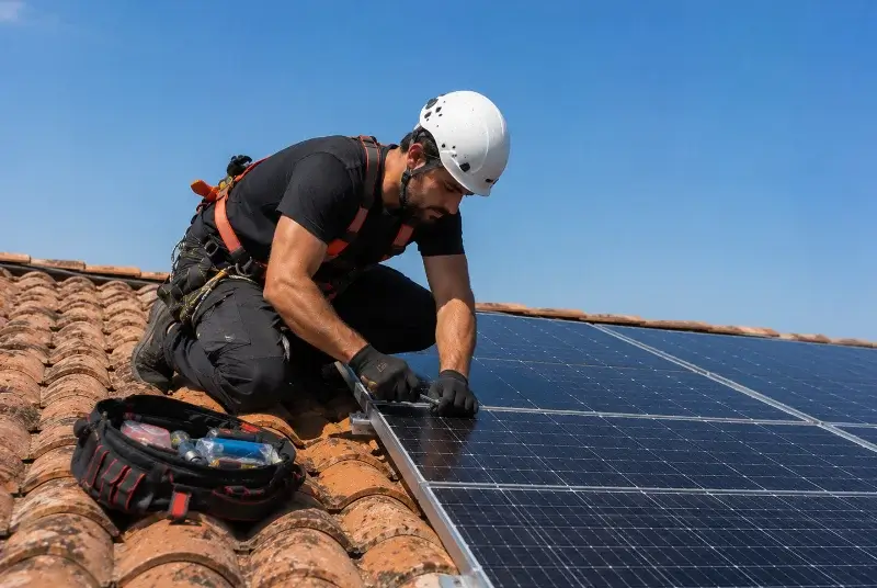 Maintenance et monitoring de panneaux solaires à Jonquières